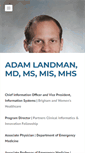 Mobile Screenshot of adamlandman.com